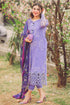 MUSHQ - 3PC LAWN EMBROIDERED SHIRT WITH SILK PRINTED DUPATTA AND TROUSER - HZG1288