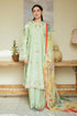 ZARA SHAH JAHAN - 3PC LAWN EMBROIDERED SHIRT WITH CHIFFON PRINTED DUPATTA AND TROUSER - HZG1575