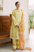 ZARA SHAH JAHAN - 3PC LAWN EMBROIDERED SHIRT WITH CHIFFON PRINTED DUPATTA AND TROUSER - HZG1576