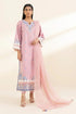 SAPPHIRE - 3PC LAWN EMBROIDERED SHIRT WITH DIAMOND DUPATTA AND TROUSER - HZG2073