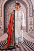 URGE - 3PC LAWN EMBROIDERED SHIRT WITH MANAAR PRINTED DUPATTA AND TROUSER - HZG2221