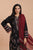 JAZMIN - 3PC LAWN EMBROIDERED SHIRT WITH COTTON NET DUPATTA  AND TROUSER - HZG2214