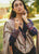 MARIA B - 3PC DHANAK EMBROIDERED SHIRT WITH DHANAK EMBROIDERED SHAWL AND TROUSER - HZG1481