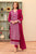 MIRAKHI - 3PC LAWN CHIKANKAARI EMBROIDERED SHIRT WITH LAWN TUBE SLUB DUPATTA AND TROUSER - HZG2258