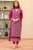 MIRAKHI - 3PC LAWN CHIKANKAARI EMBROIDERED SHIRT WITH LAWN TUBE SLUB DUPATTA AND TROUSER - HZG2258