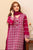 MIRAKHI - 3PC LAWN CHIKANKAARI EMBROIDERED SHIRT WITH LAWN TUBE SLUB DUPATTA AND TROUSER - HZG2258