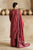 ZARA SHAH JAHAN - 3PC DHANAK EMBROIDERED SHIRT WITH TWILL PRINTED SHAWL AND TROUSER - HZG1394