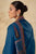 ZARA SHAH JAHAN - 3PC DHANAK EMBROIDERED SHIRT WITH TWILL PRINTED DUAPTTA AND TROUSER - HZG1473