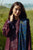 ZARA SHAHJAHAN - 3PC DHANAK EMBROIDERED SHIRT WITH TWILL PRINTED SHAWL AND TROUSER - HZG1904