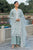 CROSS STITCH - 3PC LAWN EMBROIDERED SHIRT WITH KHADI NET EMBROIDERED DUPATTA AND TROUSER - HZG2249