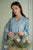 CROSS STITCH - 3PC LAWN EMBROIDERED SHIRT WITH CHIFFON PRINTED DUPATTA AND TROUSER - HZG2096
