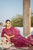 CROSS STITCH - 3PC LAWN EMBROIDERED SHIRT WITH ORGANZA EMBROIDERED DUPATTA AND TROUSER - HZG1518