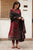 MARIA B - 3PC DHANAK EMBROIDERED SHIRT WITH PASHMINA SHAWL AND TROUSER - HZ1292