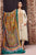 MARIA B - 3PC LAWN EMBROIDERED SHIRT WITH PRINTED MANAAR DUPATTA AND TROUSER - HZG1478